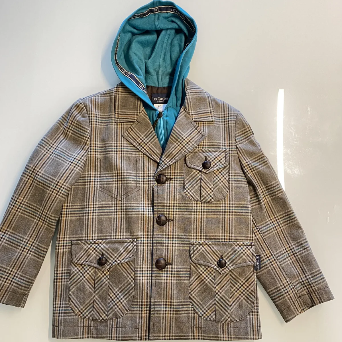 Blazer con cappuccio per bambino|ragazzo - immagine 3