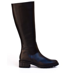 Stivale in vitello nero