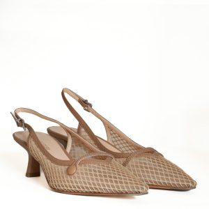 Chanel in Pelle Beige Silvia Narese con Rete