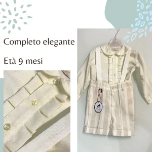 Abbigliamento elegante per battesimo bambino | 9 mesi