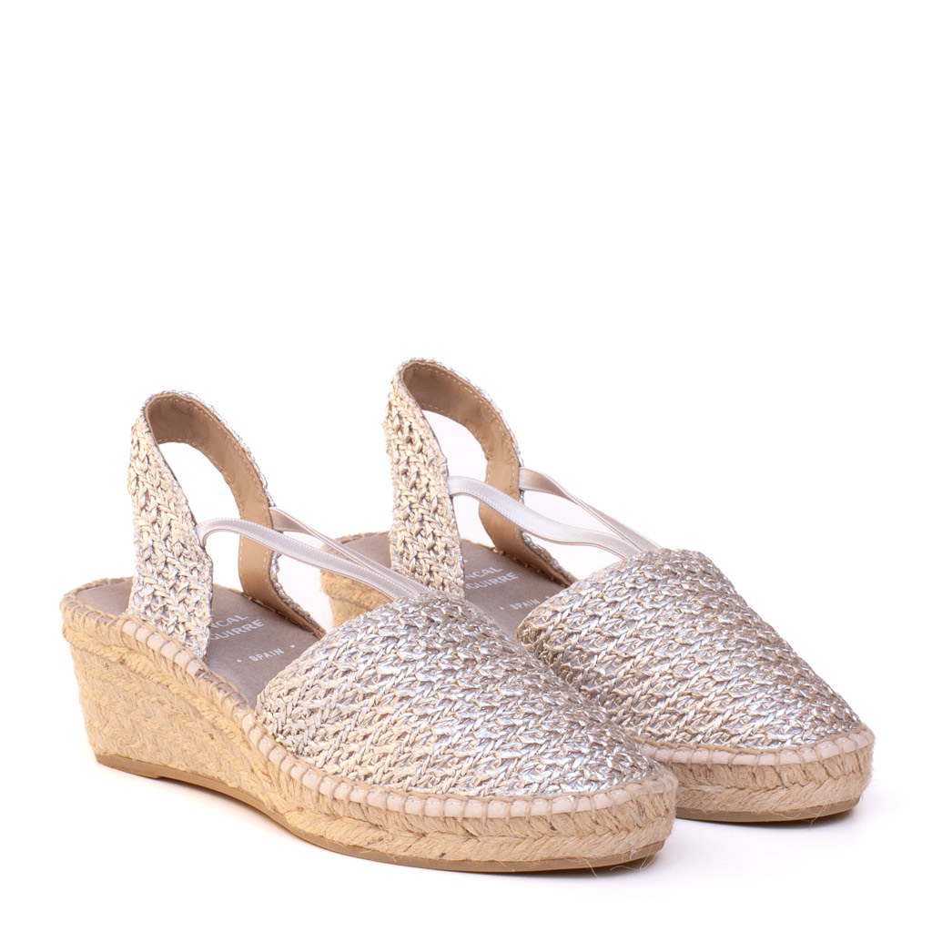 Zeppa in corda argento - immagine 3