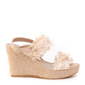 Zeppa in corda bianca