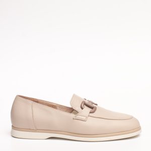 Mocassino basso beige