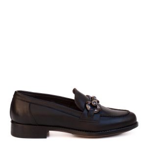 Mocassino flat nero