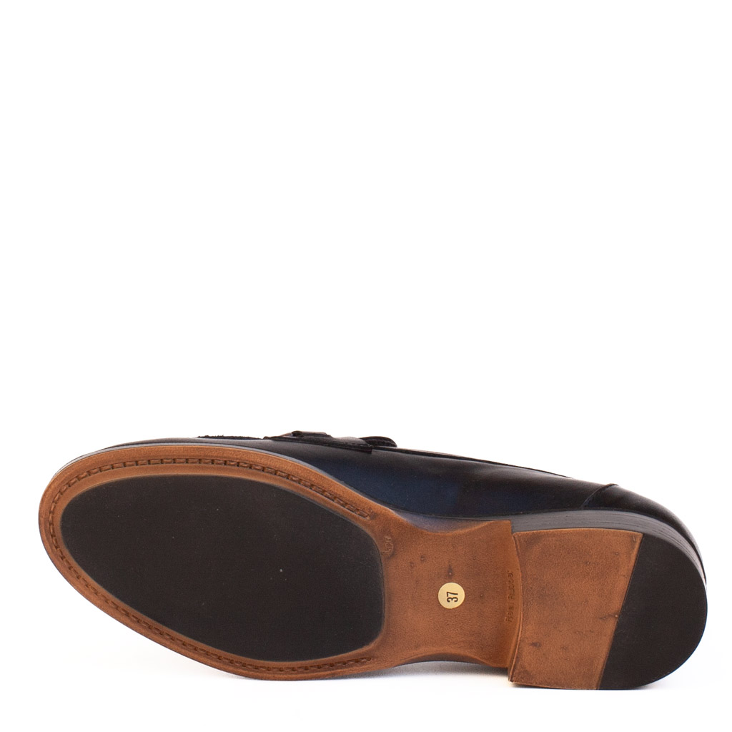 Mocassino flat nero - immagine 5