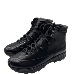 Brecos – Scarponcino da uomo in pelle nera – 42