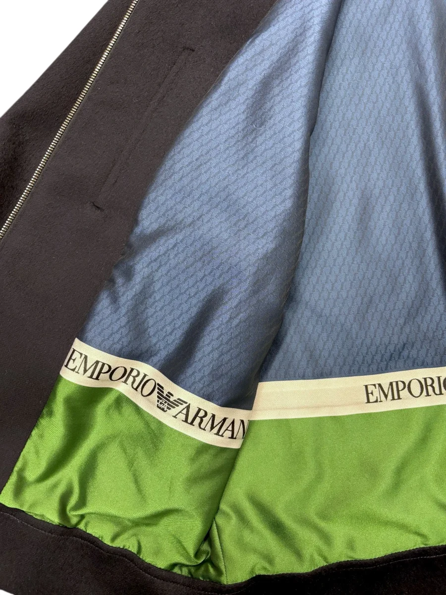 Emporio Armani – Giacca blu uomo in lana – 50 - immagine 7