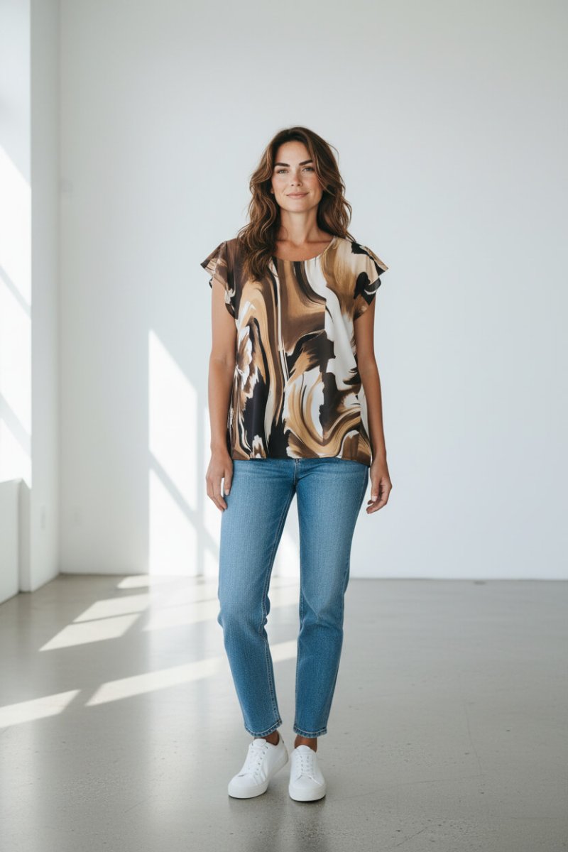 EXSY BLUSA Donna plus - immagine 2