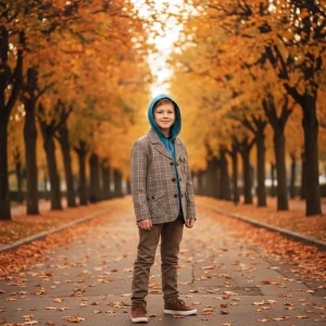 Blazer con cappuccio per bambino|ragazzo