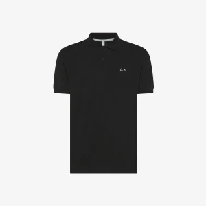 Sun68  Polo basic S/S cotone A35109 nero