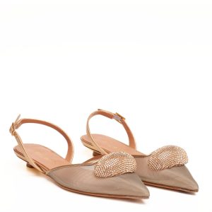 Chanel argento in rete oro