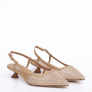 Chanel in rete beige