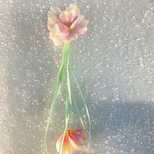 Spilla maxi fiore per personalizzazione abito da cerimonia bambina