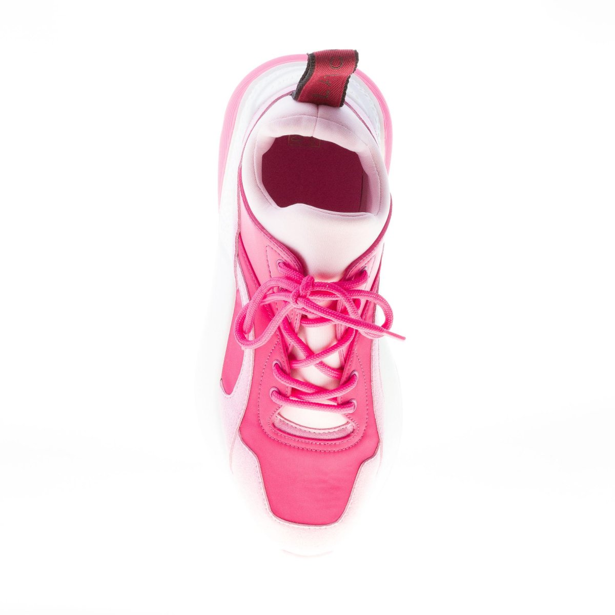 STELLA McCARTNEY donna sneaker Eclypse in alter nappa e neoprene FUXIA, ROSA e LILLA - immagine 8