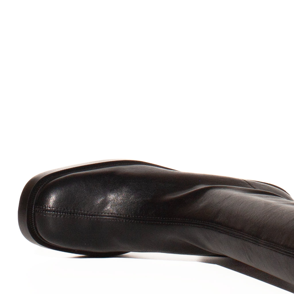 Stivali Neri Pelle Platform di Miss Elastic - immagine 5