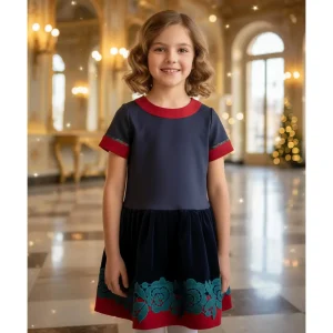 Vestito elegante invernale per bambina