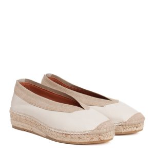 Ballerina avorio accollata