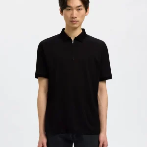 Polo - Selected - 16079026 Fave zip